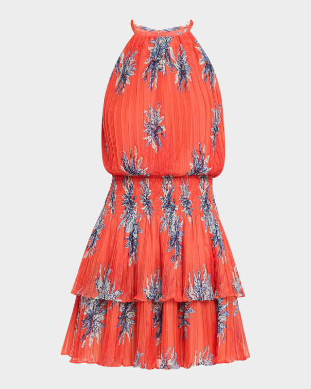 Marie Ruffle Mini Dress